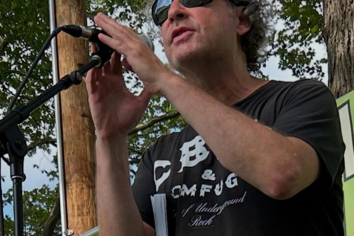 BILLY LAMONT Performs Poetry & Music Of Empathy & Peace For The War Torn At THE NYC POETRY FESTIVAL