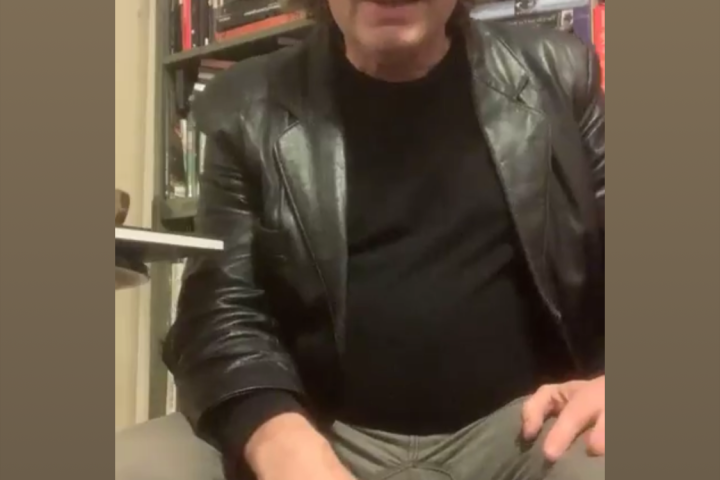 BILLY LAMONT Video Reading PERIPHERAL VIEW – New Book Live For The First Time