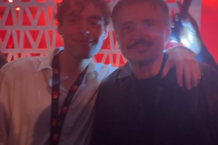 My Talented Son ZION LAMONT WIth The Brilliant CRISTIAN MUNGIU DIrector Of Best Film “FJORD” At CANNES FILM FESTIVAL 2026!!! <3!