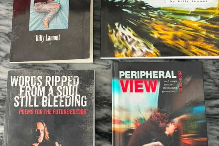 BILLY LAMONT’s Four Major Published Poetry Book Collections In A Special Limited Package! :)